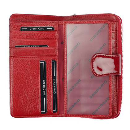 Portfel damski skórzany PELLUCCI PT-116 Niebieski