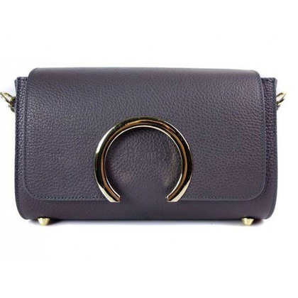 Listonoszka La Bomba złote okucia Szara LB134G