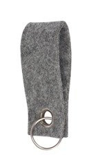 Brelok filcowy FELT, szary