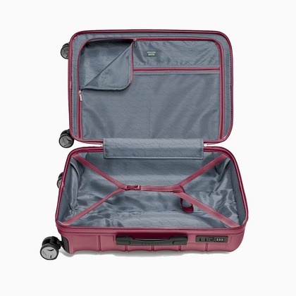 Średnia walizka PUCCINI CAIRO ABS030B 3B Bordowa