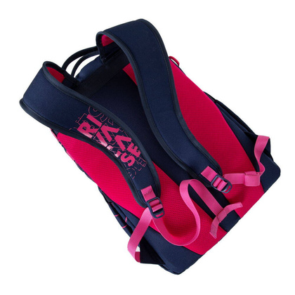 RIVACASE Heide Plecak 5430 30l, granatowy, różowy