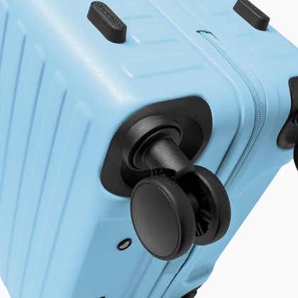 Średnia walizka PUCCINI MUNICH PC035B 7B Niebieska