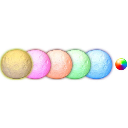 lampka dekoracyjna księżyc śr11,5 cm RGB