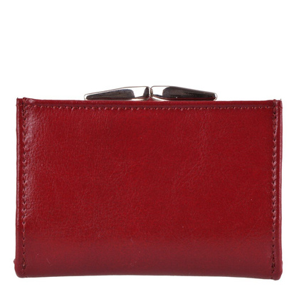 Portfel damski skórzany KEMER P24 Bordowy - min. zamówienie 20 / 50 / 100 szt.