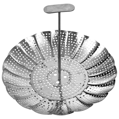 Wkład sitko do gotowania na parze stalowy 14 - 23 cm