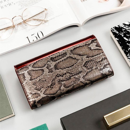 Duży portfel damski na zatrzask