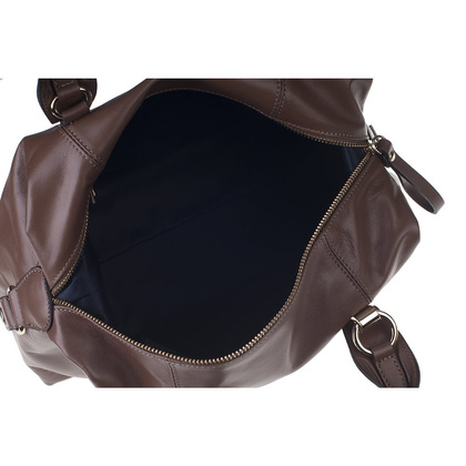 Torebka damska skórzana KEMER 118 Brązowa - min. zamówienie 20 / 50 / 100 szt.