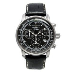 Zegarek Zeppelin 100.Jahre 7680-2 Quarz Czarny