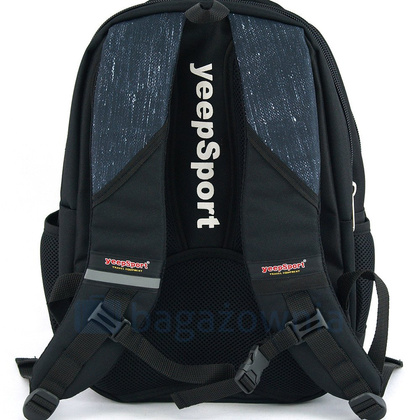 Plecak sportowy KEMER S113DX Czarny - min. zamówienie 20 / 50 / 100 szt.