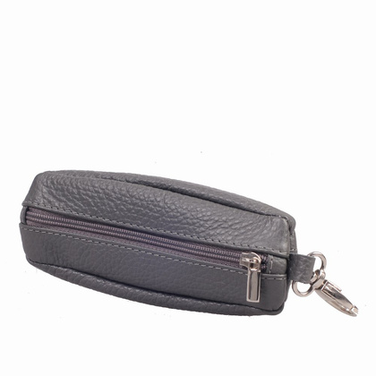 Etui na klucze skórzane KEMER K3 Szare - min. zamówienie 20 / 50 / 100 szt.
