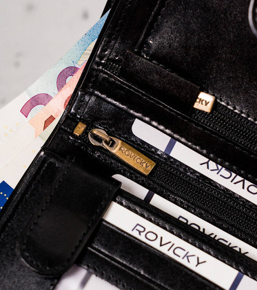 Elegancki portfel meski z wysokojakosciowej skory naturalnej