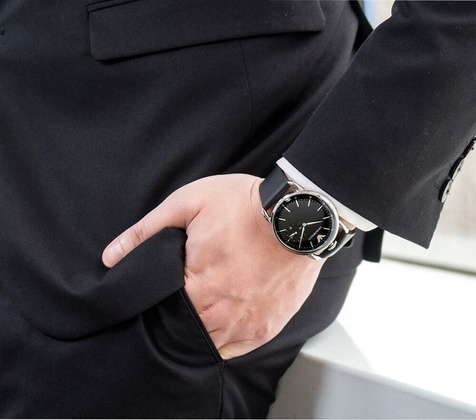 ZEGAREK MĘSKI EMPORIO ARMANI AR11336 - AVIATOR + BOX