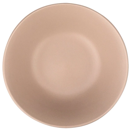 Miska sałatkowa ceramiczna beżowa SOHO 23,5 cm, 1,1 l
