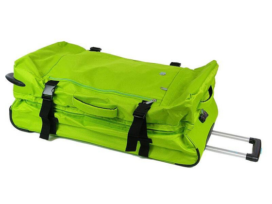 Torba podróżna na kołach DIELLE Zielona