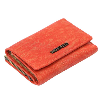 Portfel damski skórzany PELLUCCI 0579-50 RFID czerwony