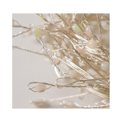 Zewnętrzne/wewnętrzne lampki choinkowe ryż 500 LED 17m, barwa ciepłe białe do dekoracji LAMP60CB