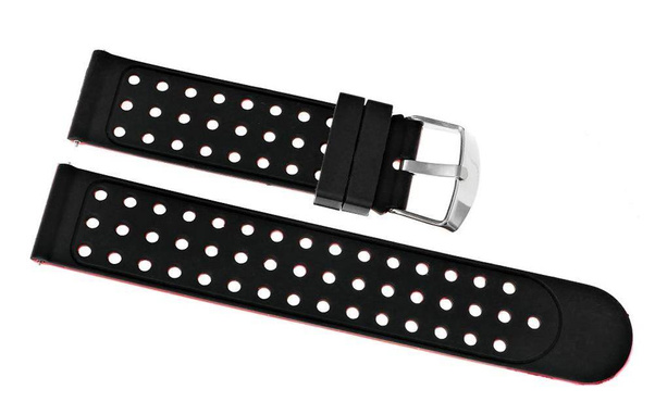 Pasek silikonowy CZERWONY U12-20-3