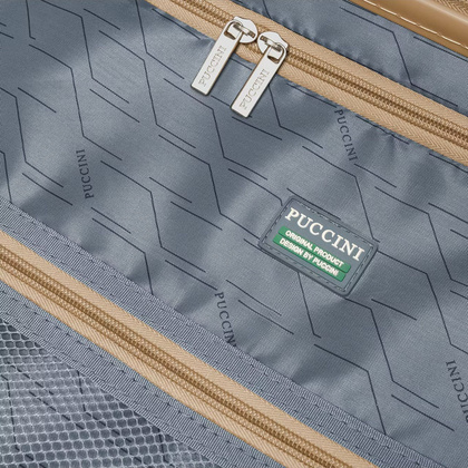 Mała kabinowa walizka PUCCINI CAIRO ABS030C 6C Złota