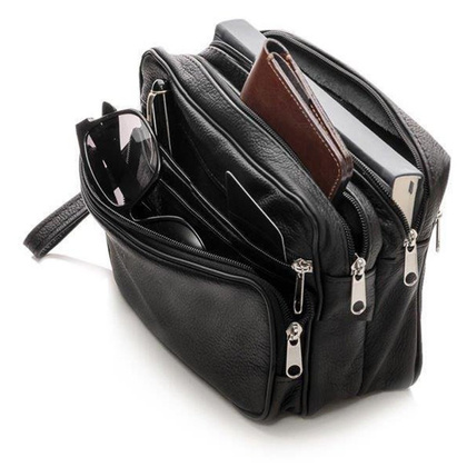 Saszetka do ręki KEMER SOLIER ML31 Czarna - min. zamówienie 20 / 50 / 100 szt.