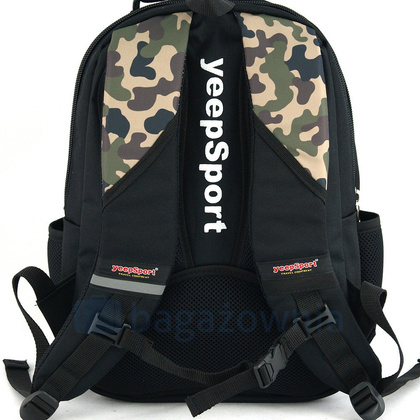 Plecak sportowy KEMER S94DX Zielone Moro - min. zamówienie 20 / 50 / 100 szt.