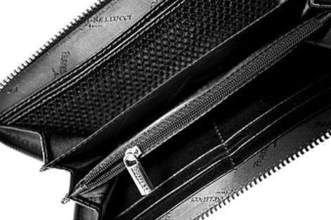 Portfel damski skórzany BELLUCCI D48 Czarny - min. zamówienie 20 / 50 / 100 szt.