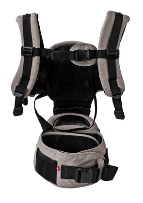 Nosidło dla dziecka Hipster Plus Light Grey MiaMily