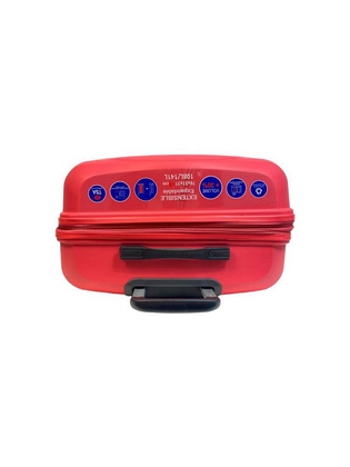 LYS Paris Salvador Duża twarda różowa walizka na kółkach 76 cm