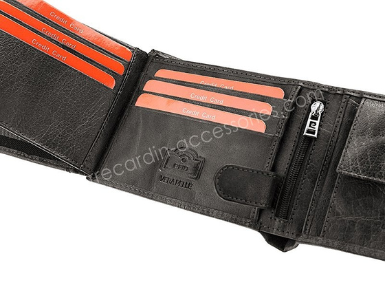 Portfel męski skórzany PIERRE CARDIN FOSSIL TILAK12 325 RFID Popiel