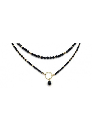 Naszyjnik KASKADA TURMALIN 925