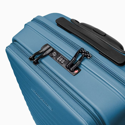 Mała kabinowa walizka PUCCINI SEOUL PP028C 7 Niebieska