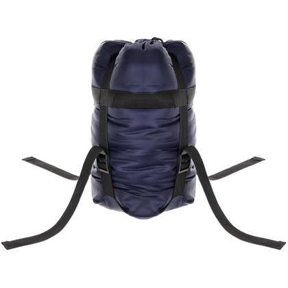 Śpiwór turystyczny mumia kołdra Quest granatowy