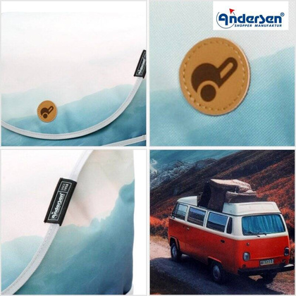 Torba na stelaż wózka zakupowego ANDERSEN MIX