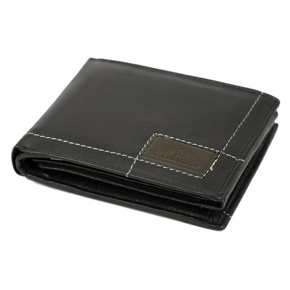 Portfel męski skórzany PELLUCCI GAETA 1373 Ciemny brąz