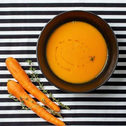 Talerz ceramiczny czarny obiadowy głęboki na zupę SOHO CLASSIC 20 cm | 1 l