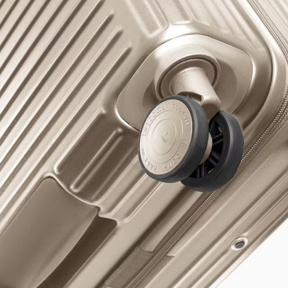 Średnia walizka PUCCINI DALLAS PC034B 6C Złota