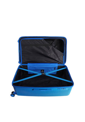 Walizka średnia SAXOLINE Twist Trunk M niebieska