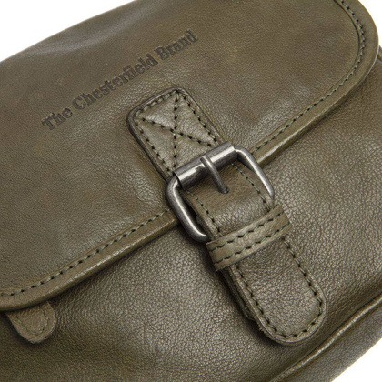 Torebka damska, listonoszka skórzana Zielona - min. zamówienie 20 / 50 / 100 szt.