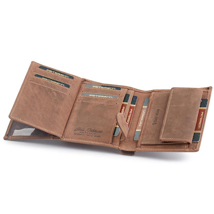 Portfel skórzany PTN 348 2-1-4 Hunter