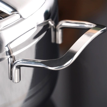 Szybkowar garnek stalowy ciśnieniowy zestaw garnków 9 l PROFI