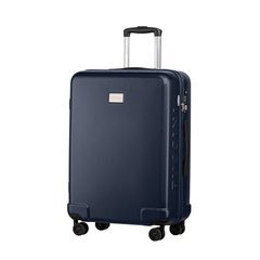 Średnia walizka PUCCINI PANAMA PC029B 7A Granatowa