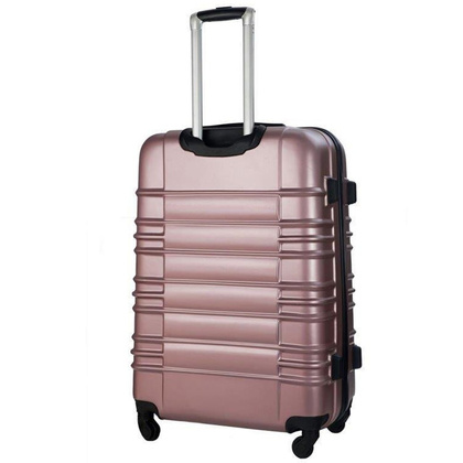 Duża walizka KEMER SOLIER 838 Różowa - min. zamówienie 20 / 50 / 100 szt.