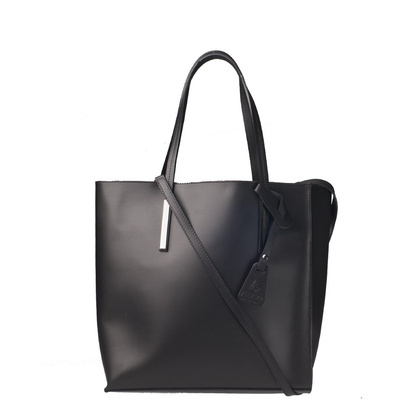 Torebka damska skórzana KEMER 643 Czarna - min. zamówienie 20 / 50 / 100 szt.