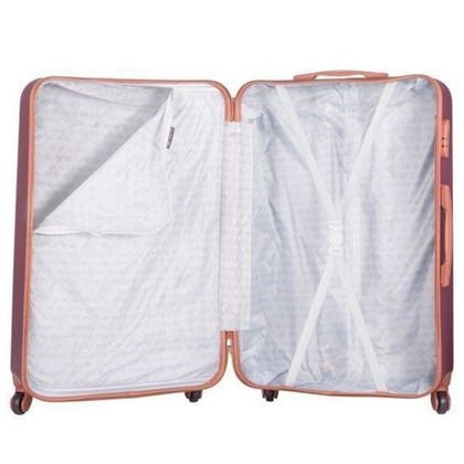 Mała kabinowa walizka KEMER SOLIER 190 Bordowa - min. zamówienie 20 / 50 / 100 szt.