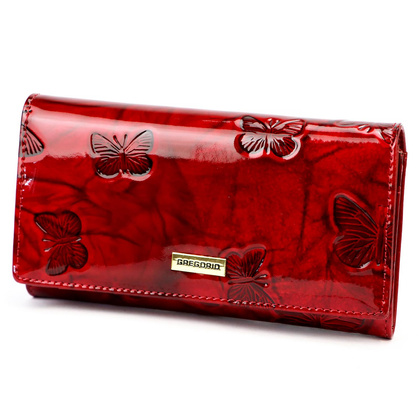 Portfel damski skórzany PELLUCCI BTS-114 Popiel