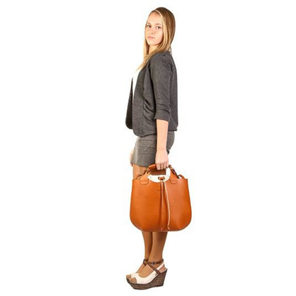 Modna torba, worek KEMER VOOC Vintage P6 Naturalny