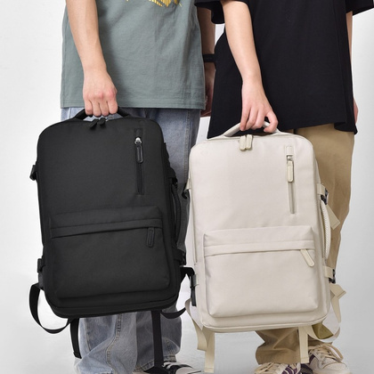 Plecak podróżny, kabinowy do samolotu, wodoodporny z USB, 44x30x16/26cm PL172