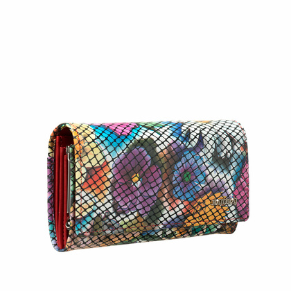 Duży portfel damski BajuBaj ze skóry licowej – elegancja i funkcjonalność na co dzień PD1602s155