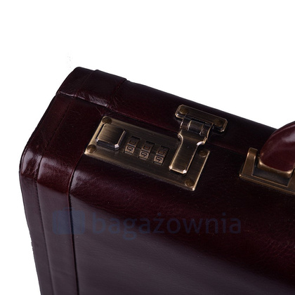 Neseser skórzany A5-04-S1-154 Brązowy - min. zamówienie 20 / 50 / 100 szt.