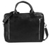 Skórzana torba na ramię na laptop BRØDRENE R02 czarny - min. zamówienie 20 / 50 / 100 szt.