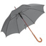 Parasol automatyczny, drewniany NANCY Szary